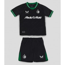 Feyenoord Bortaställ Barn 2024-25 Korta ärmar (+ Korta byxor)